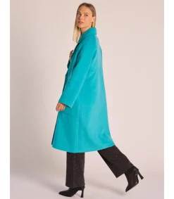 Alma en Pena Chaquetas|ABRIGO LARGO ABALORIOS