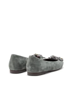 Alma en Pena Zapatos Planos|BAILARINA CON ADORNO FLOR