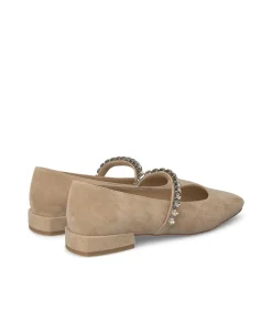 Alma en Pena Zapatos Planos|BAILARINA CON TIRA DE BRILLANTES
