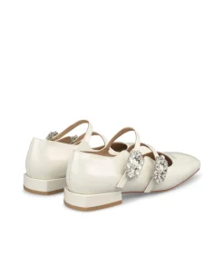 Alma en Pena Zapatos Planos|BAILARINA ESTRIBOS PEDRERÍA