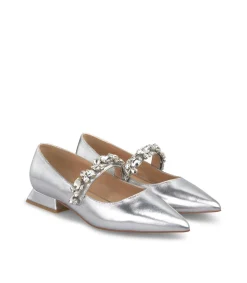 Alma en Pena Zapatos Planos|BAILARINA PLANA TIRA PEDRERÍA