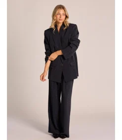 Alma en Pena Chaquetas|BLAZER RAYA DIPLOMÁTICA BRILLOS