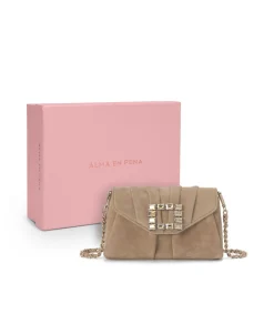 Alma en Pena Bolsos|BOLSO BANDOLERA BROCHE CUADRADO