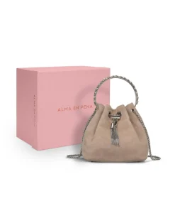Alma en Pena Bolsos|BOLSO BOMBONERA DETALLE COLGANTE