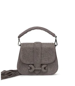 Alma en Pena Bolsos|BOLSO MANO CUBIERTO DE BRILLOS