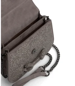 Alma en Pena Bolsos|BOLSO MANO CUBIERTO DE BRILLOS