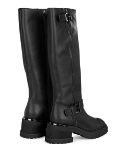 Alma en Pena Botas De Tacón|BOTA ALTA CON HEBILLAS