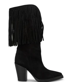 Alma en Pena Botas De Tacón|BOTA CON FLECOS COLGANTES