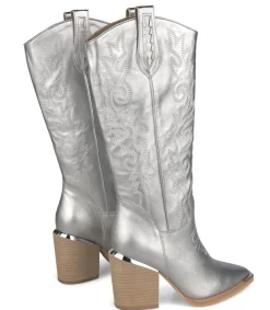 Alma en Pena Botas De Tacón|BOTA COWBOY BORDADOS