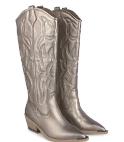 Alma en Pena Botas Planas|BOTA COWBOY CON BORDADO