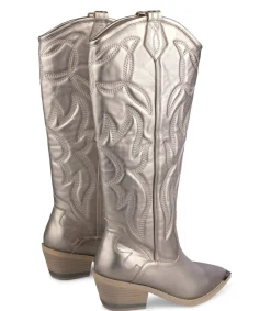 Alma en Pena Botas Planas|BOTA COWBOY CON BORDADO