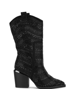 Alma en Pena Botas De Tacón|BOTA COWBOY DE PEDRERÍA