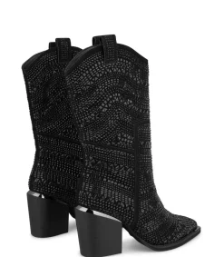 Alma en Pena Botas De Tacón|BOTA COWBOY DE PEDRERÍA