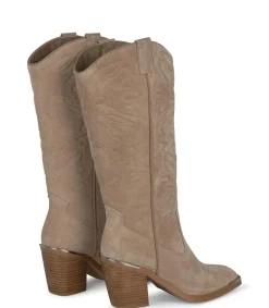 Alma en Pena Botas De Tacón|BOTA TACÓN BLOQUE BORDADOS