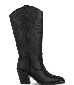 Alma en Pena Botas De Tacón|BOTA TACÓN BLOQUE BORDADOS