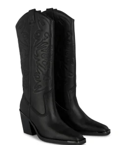 Alma en Pena Botas De Tacón|BOTA TACÓN BLOQUE BORDADOS