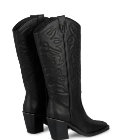 Alma en Pena Botas De Tacón|BOTA TACÓN BLOQUE BORDADOS