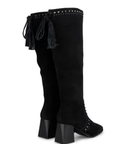 Alma en Pena Botas De Tacón|BOTA TACÓN BLOQUE TACHAS