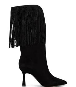 Alma en Pena Botas De Tacón|BOTA TACÓN CON FLECOS