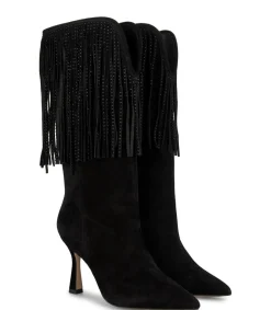 Alma en Pena Botas De Tacón|BOTA TACÓN CON FLECOS