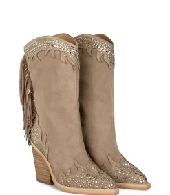 Alma en Pena Botas De Tacón|BOTA TACÓN DETALLES Y FLECOS