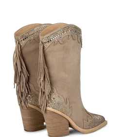 Alma en Pena Botas De Tacón|BOTA TACÓN DETALLES Y FLECOS