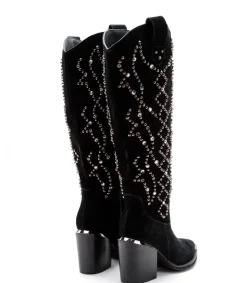 Alma en Pena Botas De Tacón|BOTA TACÓN DIBUJO TACHUELAS
