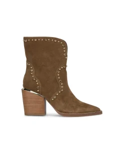 Alma en Pena Botines De Tacón|BOTÍN CON ABERTURA Y TACHAS