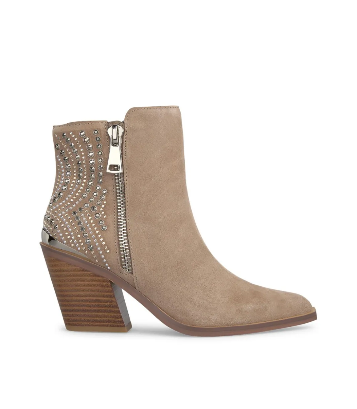 Alma en Pena Botines De Tacón|BOTÍN CON DIBUJO PEDRERÍA