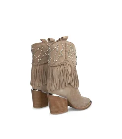 Alma en Pena Botines De Tacón|BOTÍN CON TACHAS Y FLECOS