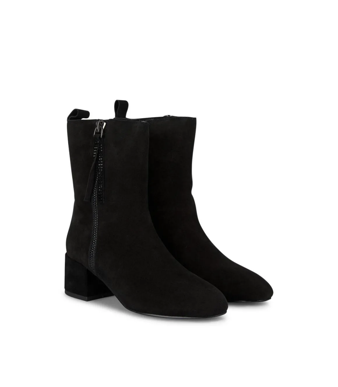 Alma en Pena Botines De Tacón|BOTÍN CON TACÓN Y CREMALLERA