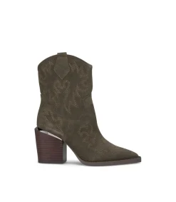 Alma en Pena Botines De Tacón|BOTÍN COWBOY BORDADOS TACÓN