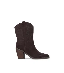 Alma en Pena Botines De Tacón|BOTÍN COWBOY PUNTERA CUADRADA