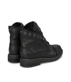 Alma en Pena Botines Planos|BOTÍN CREMALLERA CON PEDRERÍA