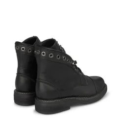 Alma en Pena Botines Planos|BOTÍN CREMALLERA CON PEDRERÍA