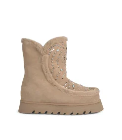 Alma en Pena Botines Planos|BOTÍN DE PELO CON TACHAS