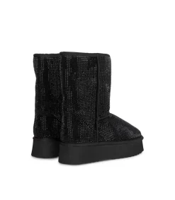 Alma en Pena Botines Planos|BOTÍN DE PELO PEDRERÍA