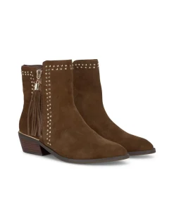 Alma en Pena Botines Planos|BOTÍN PLANO CON BORLA