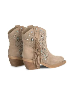 Alma en Pena Botines Planos|BOTÍN PLANO CON FLECOS