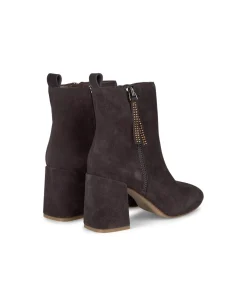 Alma en Pena Botines De Tacón|BOTÍN TACÓN BLOQUE CREMALLERA