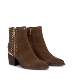 Alma en Pena Botines De Tacón|BOTÍN TACÓN CON CREMALLERA