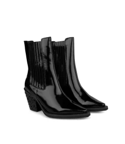 Alma en Pena Botines De Tacón|BOTÍN TACÓN CUBIERTO PEDRERÍA