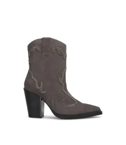 Alma en Pena Botines De Tacón|BOTÍN TACÓN PUNTERA AFILADA BRILLOS