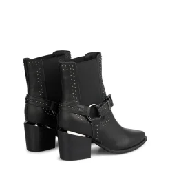 Alma en Pena Botines De Tacón|BOTÍN TACÓN TACHAS CON ELÁSTICO