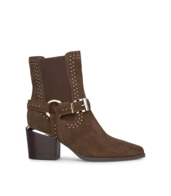 Alma en Pena Botines De Tacón|BOTÍN TACÓN TACHAS CON ELÁSTICO