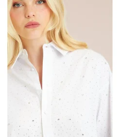Alma en Pena Camisas|CAMISA CON DETALLES DE PEDRERÍA