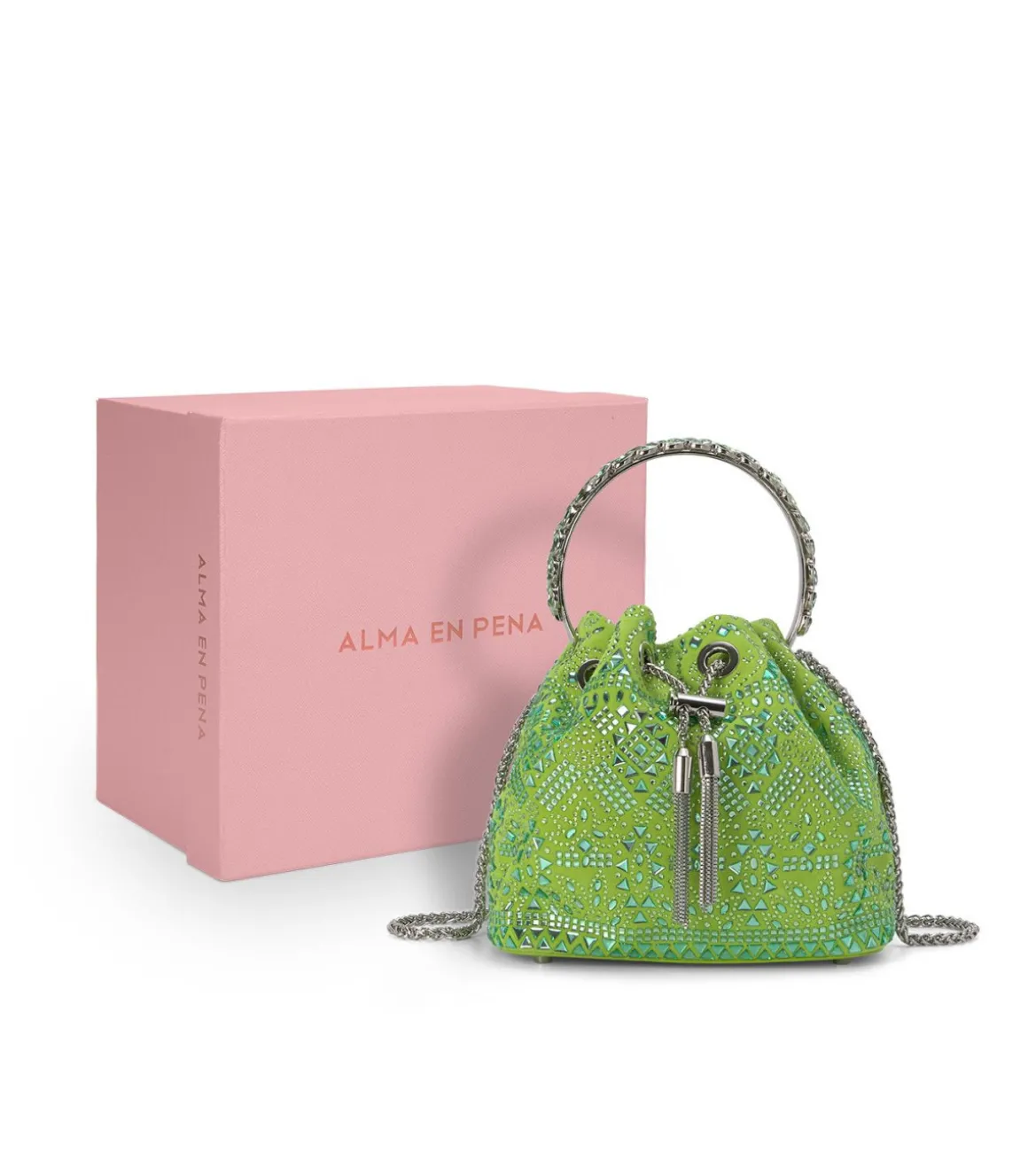 Alma en Pena Bolsos|CLUTCH CON PEDRERÍA
