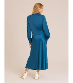 Alma en Pena Faldas|FALDA LARGA SATINADA PEDRERÍA