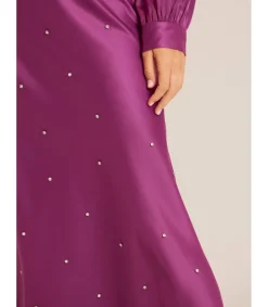 Alma en Pena Faldas|FALDA LARGA SATINADA PEDRERÍA