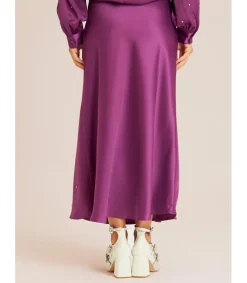 Alma en Pena Faldas|FALDA LARGA SATINADA PEDRERÍA